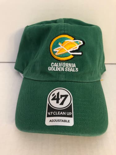 New California Golden Seals Green One Size Fits All 47 Brand Hat