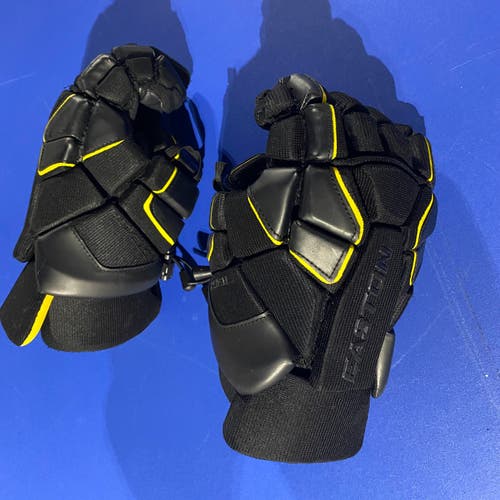 Used Player's Easton Stealth core Lacrosse Gloves 12"