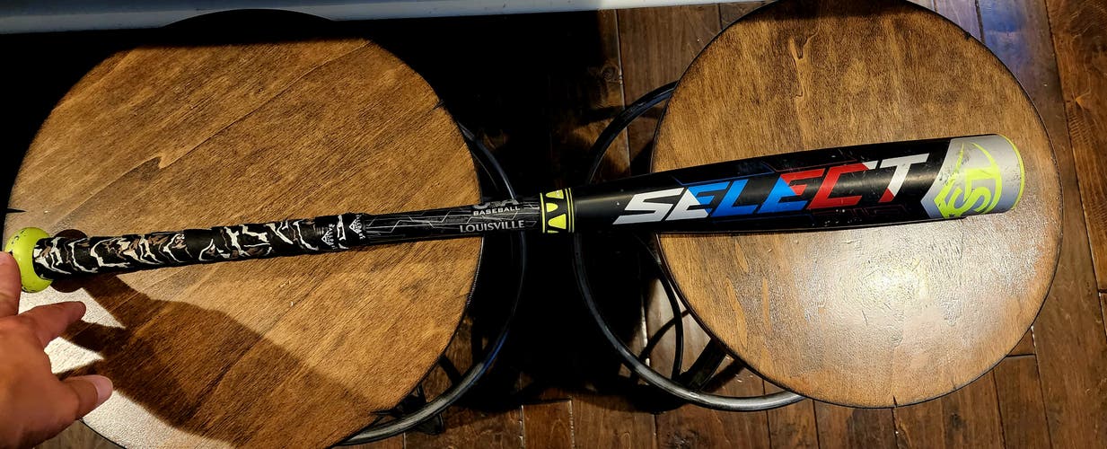 (-5) 25 oz 30" (USED) 2019 Louisville Slugger Composite Select 719 Bat