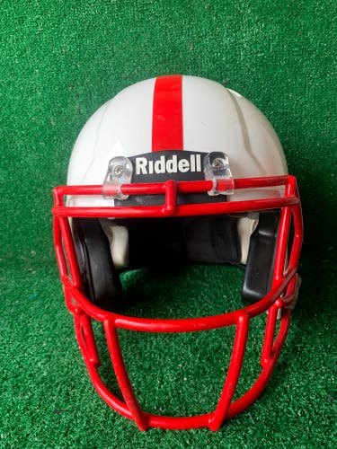 Adult Large - Riddell Speed Football Helmet - White