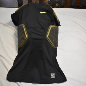 Nike Pro Combat Hyperstrong Padded Shirt, Black, Adult Large