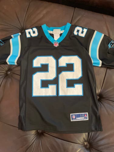 Used Youth Medium Nike Jersey Christian McCaffrey