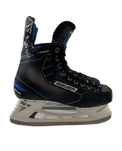 Used Bauer N7000 Ice Hockey Skates Size 9d