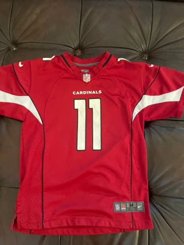 Red Used Youth Medium Nike Jersey Larry Fitzgerald