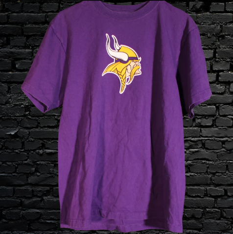 Flying Apple Vintage 90s Minnesota Vikings NFL Jersey Shirt - Small