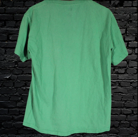Bass Pro Shops green short-sleeved fishing shirt - size L - EUC!