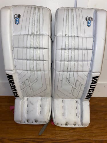 Used 28+2" Vaughn Velocity VE8 INTERMEDIATE Goalie Leg Pads
