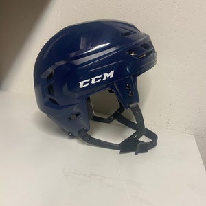 New CCM Hockey Tacks 110 helmet Navy Blue Size Medium