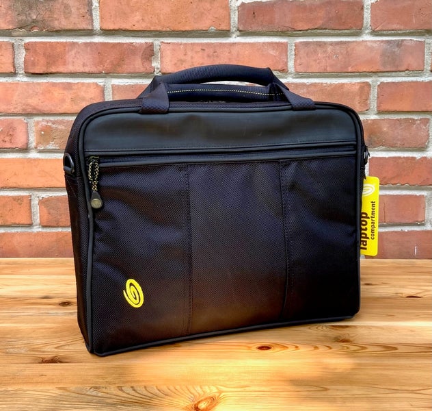 Timbuk2 Padded Laptop Zip Executive Business Briefcase Bag Tote Black L for  15