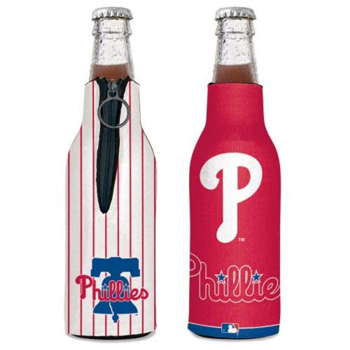 Philadelphia Phillies MLB 12oz Bottle Cooler - Two Sided Design
