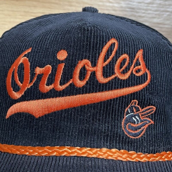 Nike Vintage Two Toned Script Baltimore Orioles Snapback Hat / Cap