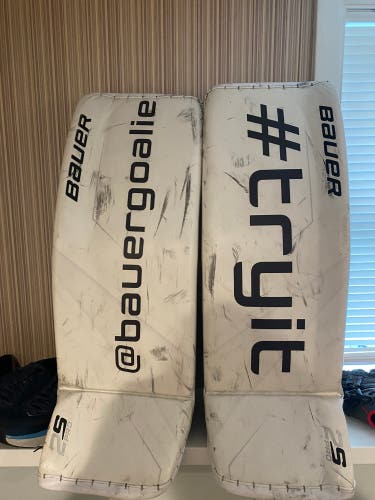 34" Bauer Supreme 2S Pro Goalie Leg Pads