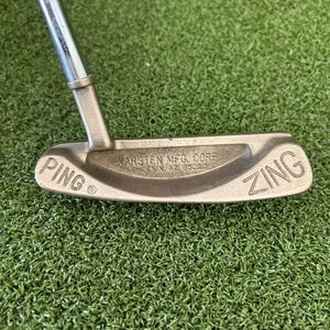 Ping Zing 85020 Manganese Bronze Putter, RH, 35.5” Stock Steel Shaft & Grip-Great!