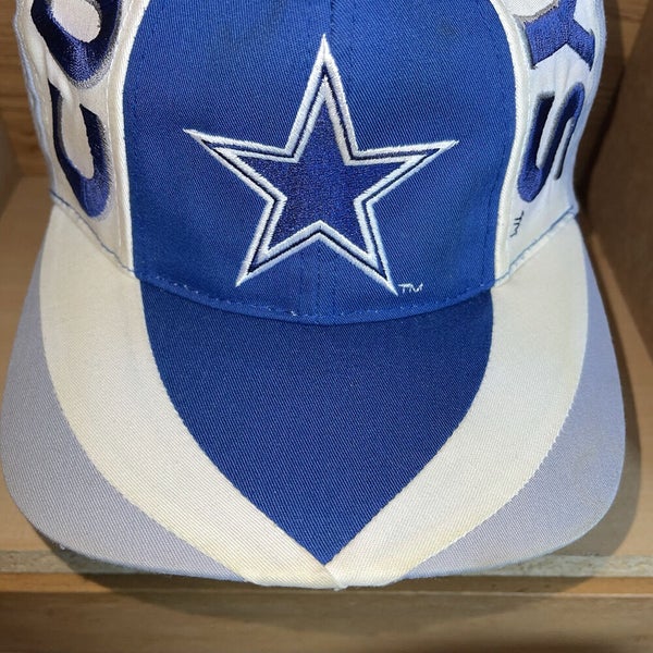 Retro Dallas Cowboys Crest on Blue Poly Rope Hat – Retro Hat Co by Redd. Vintage