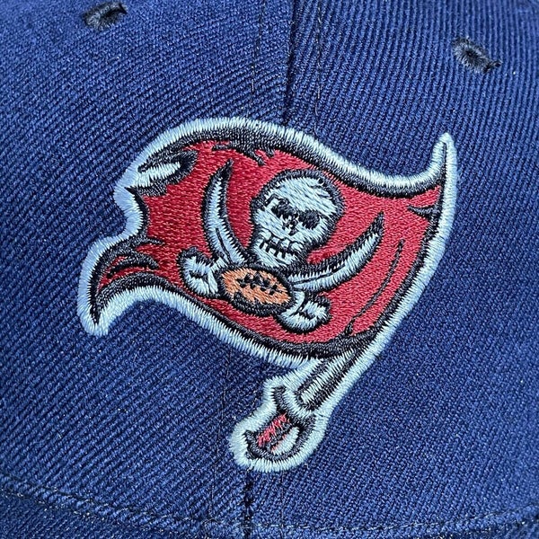 Vintage 90s Tampa Bay Buccaneers SnapBack Hat Logo 7 - Gem