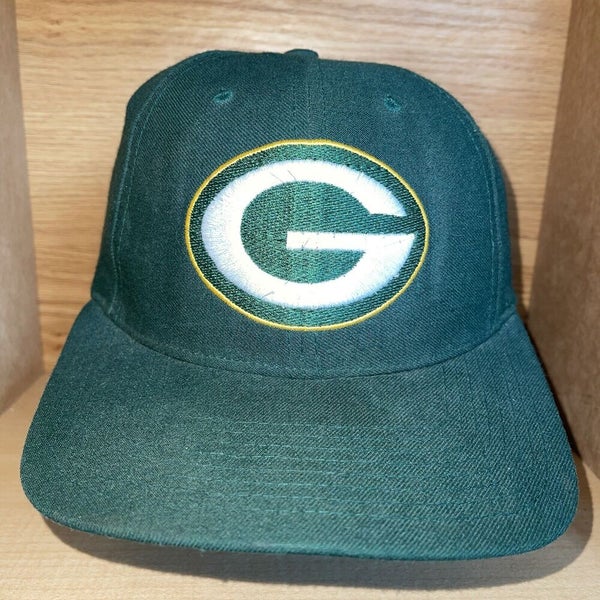 Vintage Twins Plain Logo Green Bay Packers Snapback Hat NFL