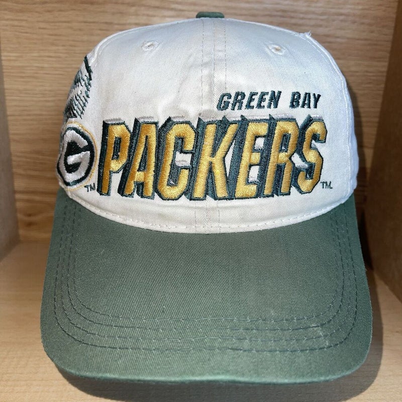 Vintage Sports Specialties Green Bay Packers Shadow Laser Snapback Hat YOUTH????