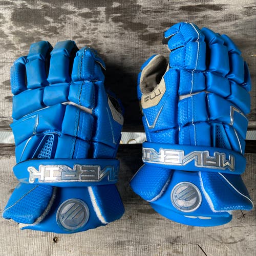 Used Player's Maverik M4 Lacrosse Gloves 13"