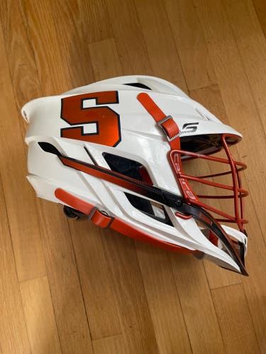 Syracuse University White Cascade S Helmet