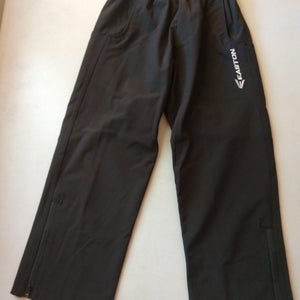 Black New Youth XS Easton Pants
