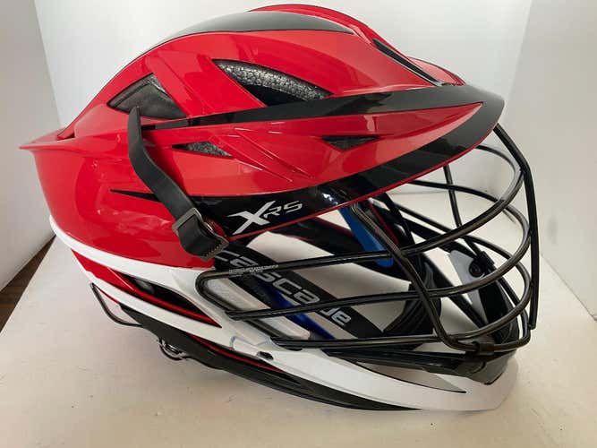 Cascade XRS Helmet Red with Black Stickers LIKE NEW