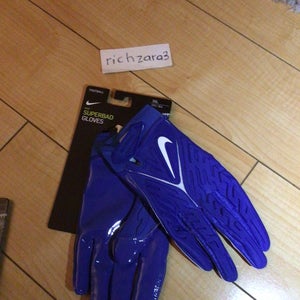 Nike Superbad 6.0 Football Gloves Blue DM0053-468 Size 3XL