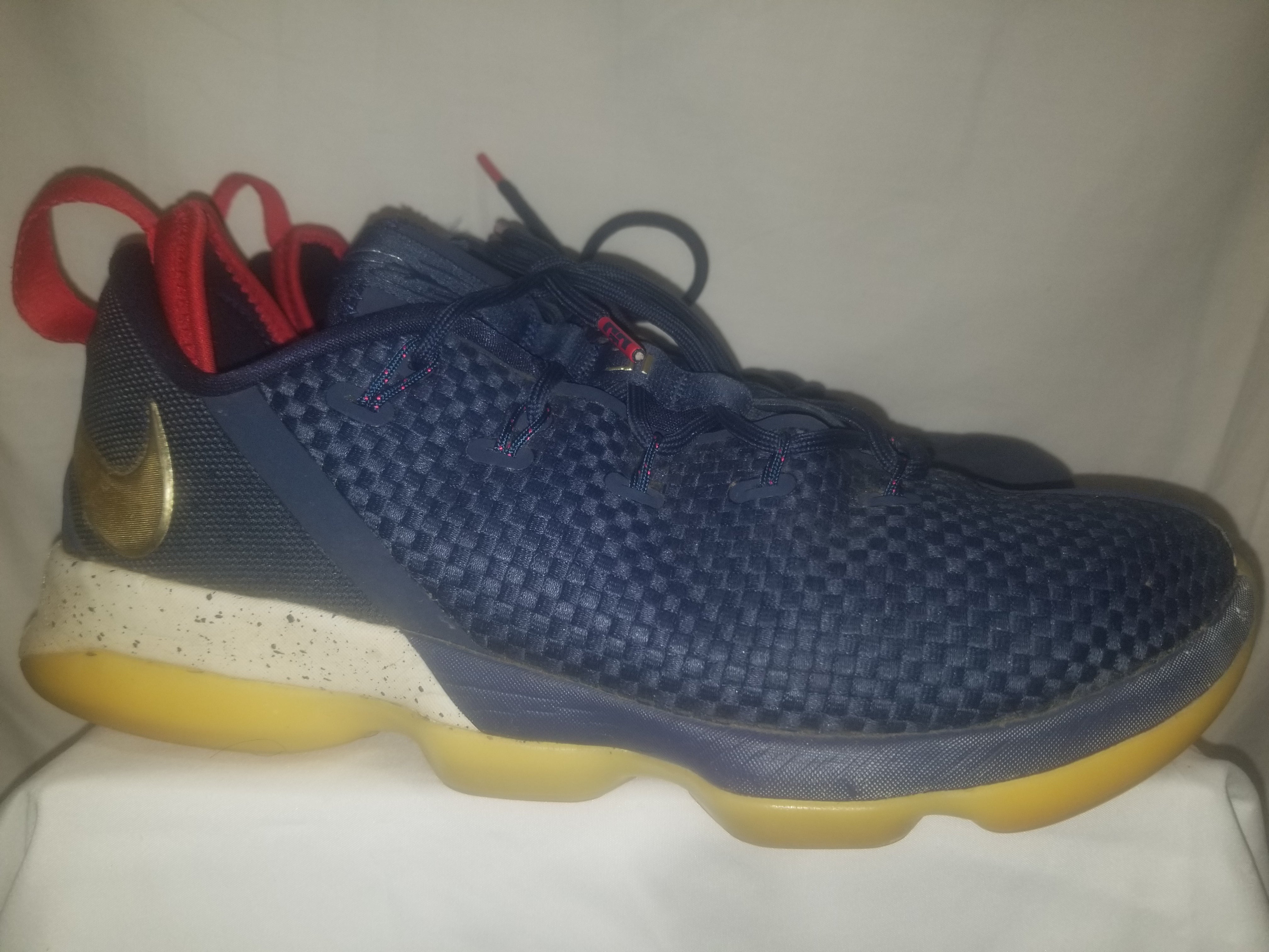 lebron 14 blue and gold