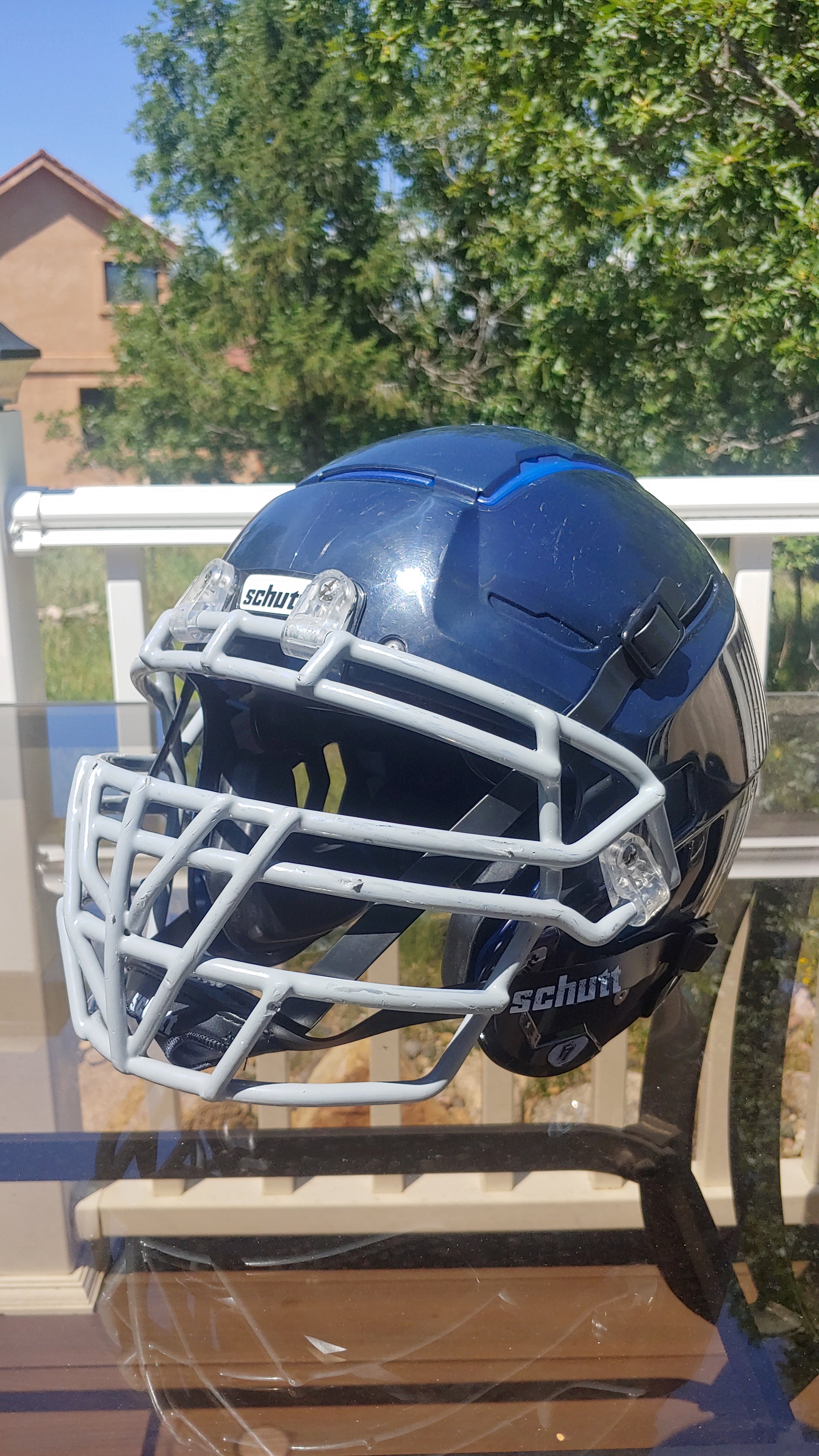 used f7 football helmet