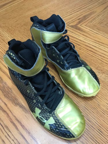Gold Molded Cleats Under Armour Bryce harper