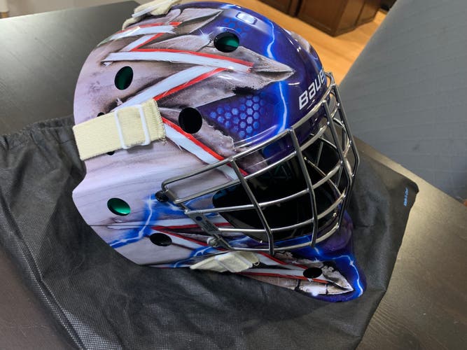 Goalie Mask Senior Bauer NME 4 SIZE M-L  DAVEART style