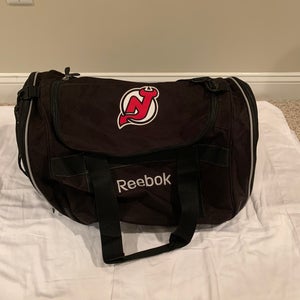 New Jersey Devils Pro Stock Team Issued Travel Bag
