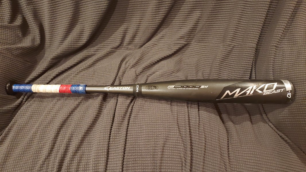 Used USSSA Certified 2017 Easton Composite Mako Beast Bat (-10) 22 oz FREE SHIPPING 32"