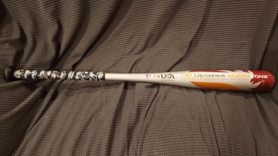 Rare hard to find...Used 2018 DeMarini Alloy Voodoo One Balanced Bat (-10) 21 oz 31" FREE SHIPPING
