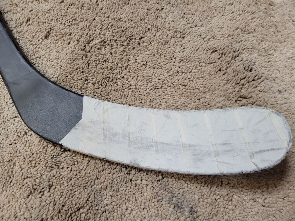 ZACH PARISE 11'12 Signed New Jersey Devils NHL Game Used Hockey Stick COA