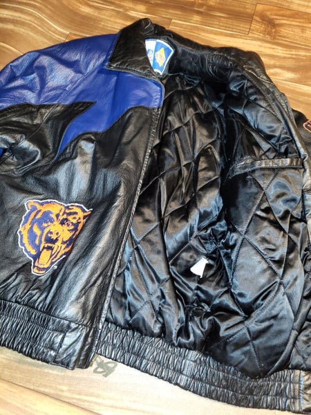 Vintage Chicago Bears Shark tooth NFL Leather Jacket