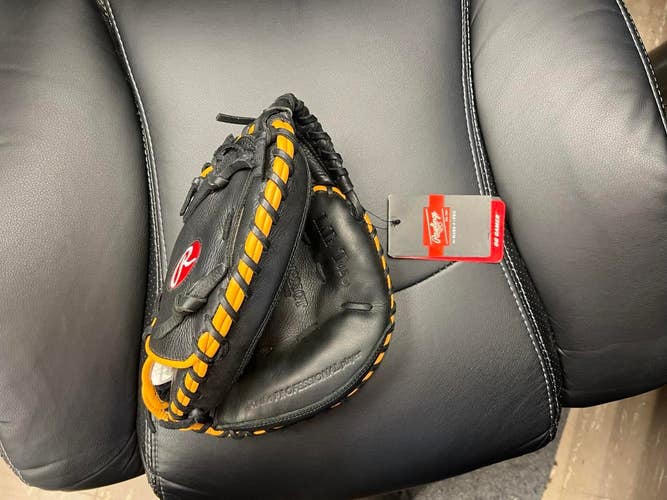 New Right Hand Throw Rawlings Catcher's Gamer Baseball Glove 32.5"