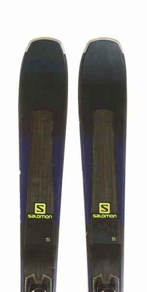 Mellow aanvulling dorp Used 2019 Salomon XDR 80 Ti Skis With Salomon Z12 GW Bindings Size 155  (Option 220300) | SidelineSwap
