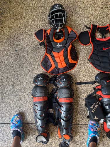 All Star System 7 Catcher's Set