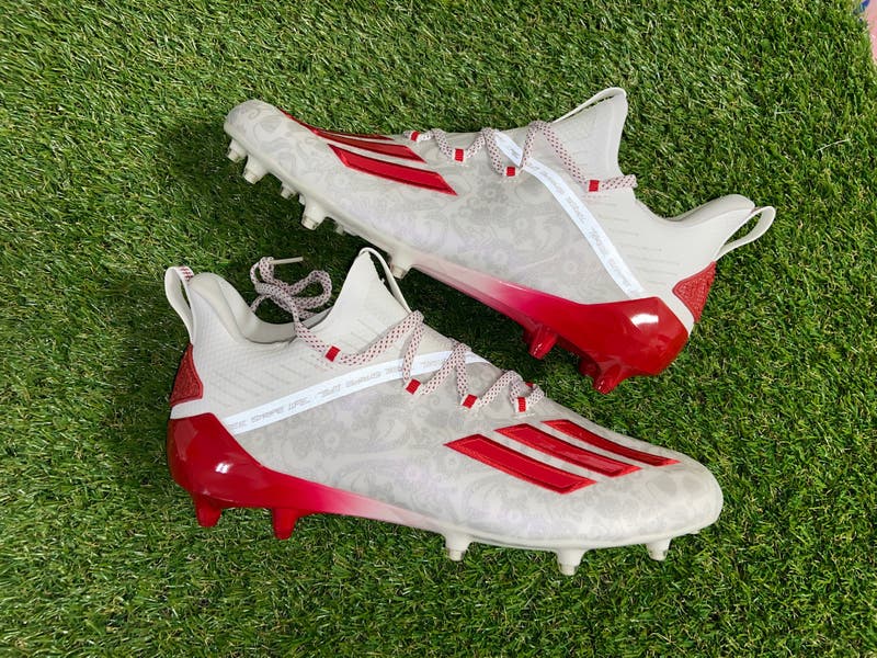 Adidas Adizero Reign Young King Football Cleats Red FU6708  display picture 1