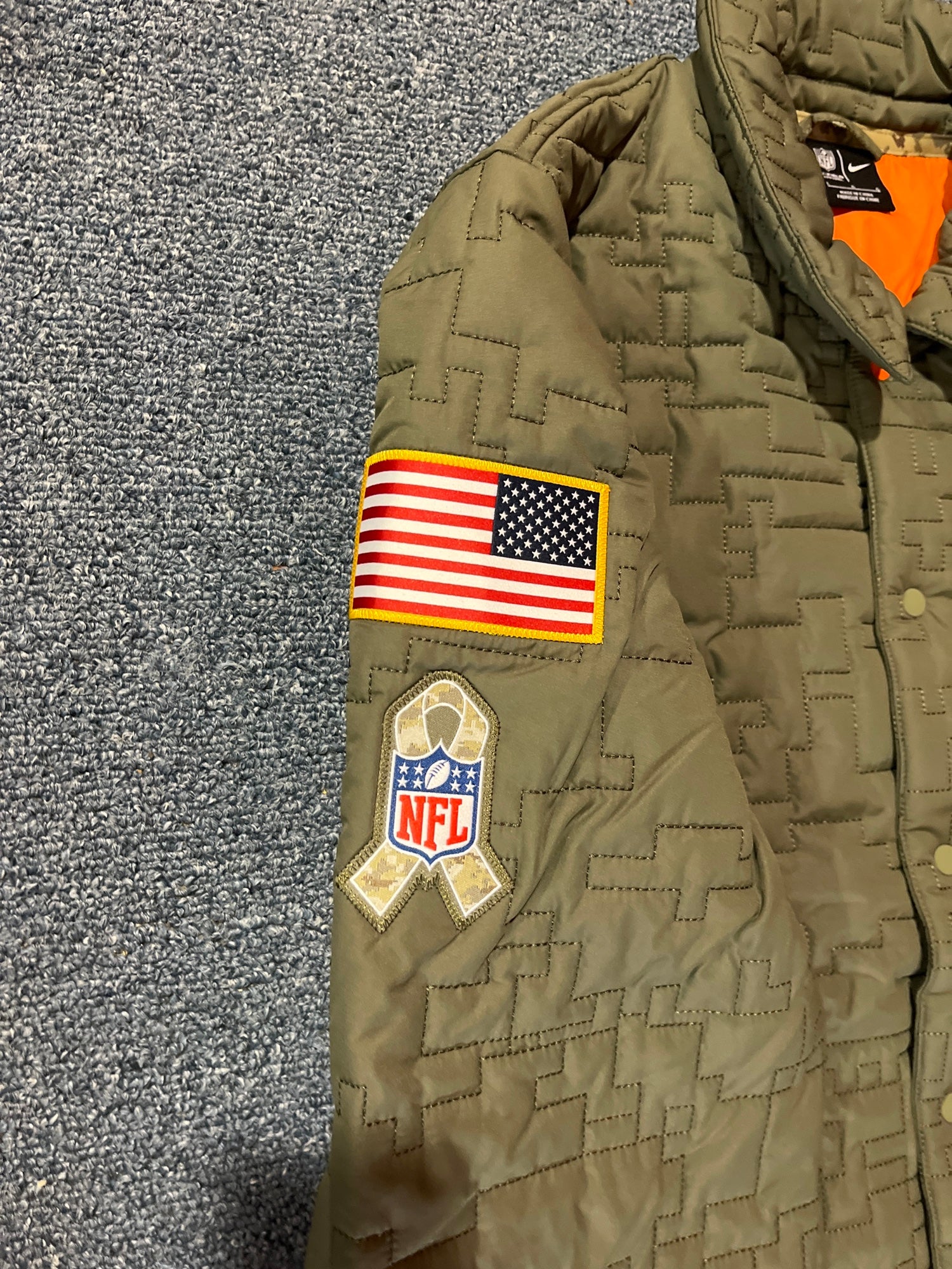 Nike Salute To Service Denver Broncos Military Jacket AT7703-237 sz XL $200