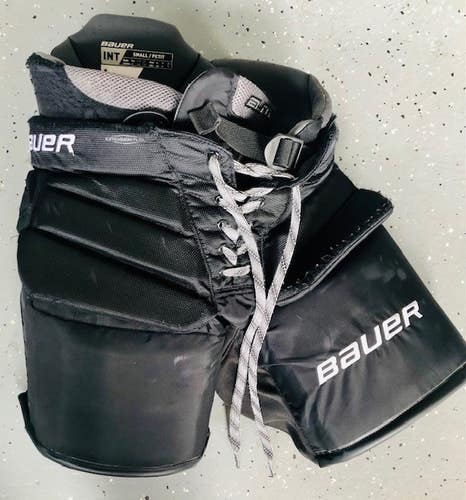 Intermediate Used Small Bauer Elite Hockey Goalie Pants