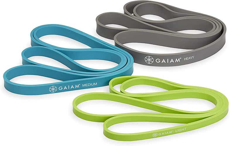 New Gaiam Restore Resistance Training Bands 3 Pack