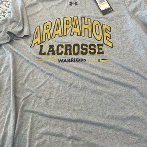 Under Armour Arapahoe Warriors lacrosse team shooter shirt NEW M medium