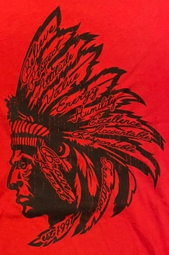 BraveHeart Lacrosse Values T-shirt Red XL