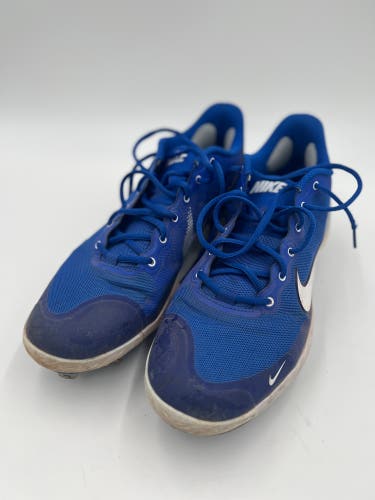 Blue Used Metal Nike Nike alpha huarache elite 3