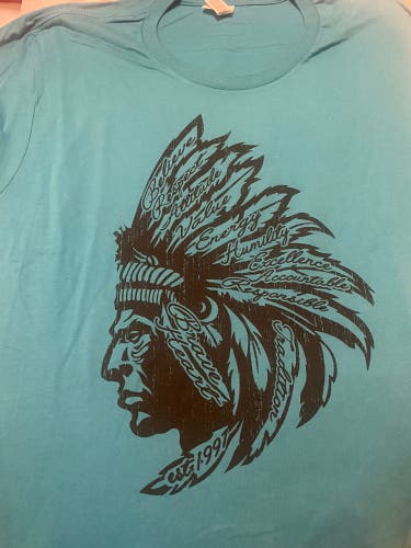 BraveHeart Lacrosse Values T-shirt Teal XL