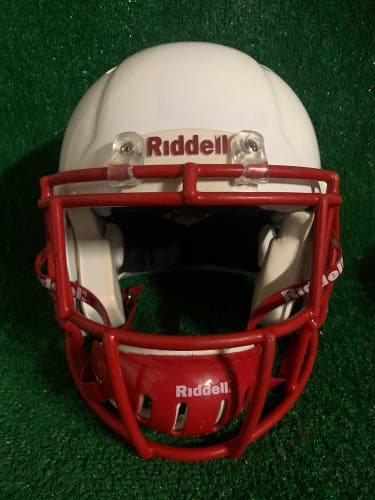Adult Medium - Riddell Speed Football Helmet - White
