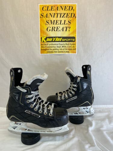 Junior Used Bauer Nexus 400 Hockey Skates Regular Width Size 3