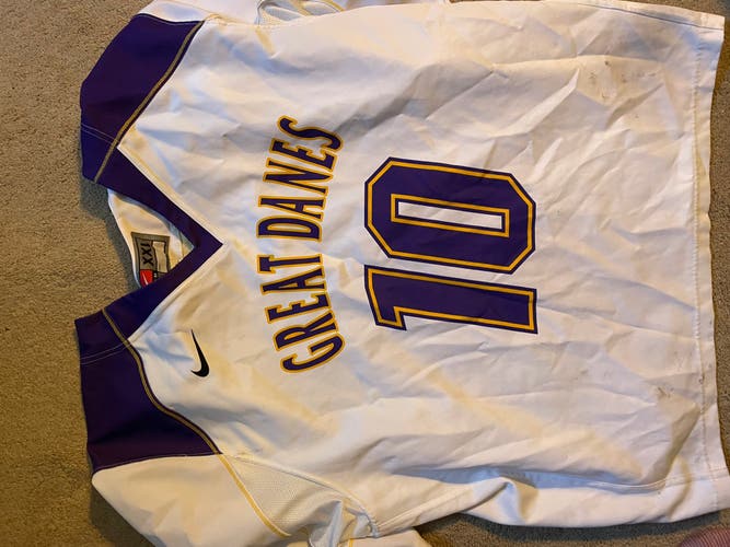 White Albany Mens Used XXL Nike Jersey