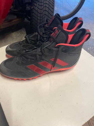 Black New Chaos Lacrosse Club  Size Men's 10.5 (W 11.5) Adidas Adizero